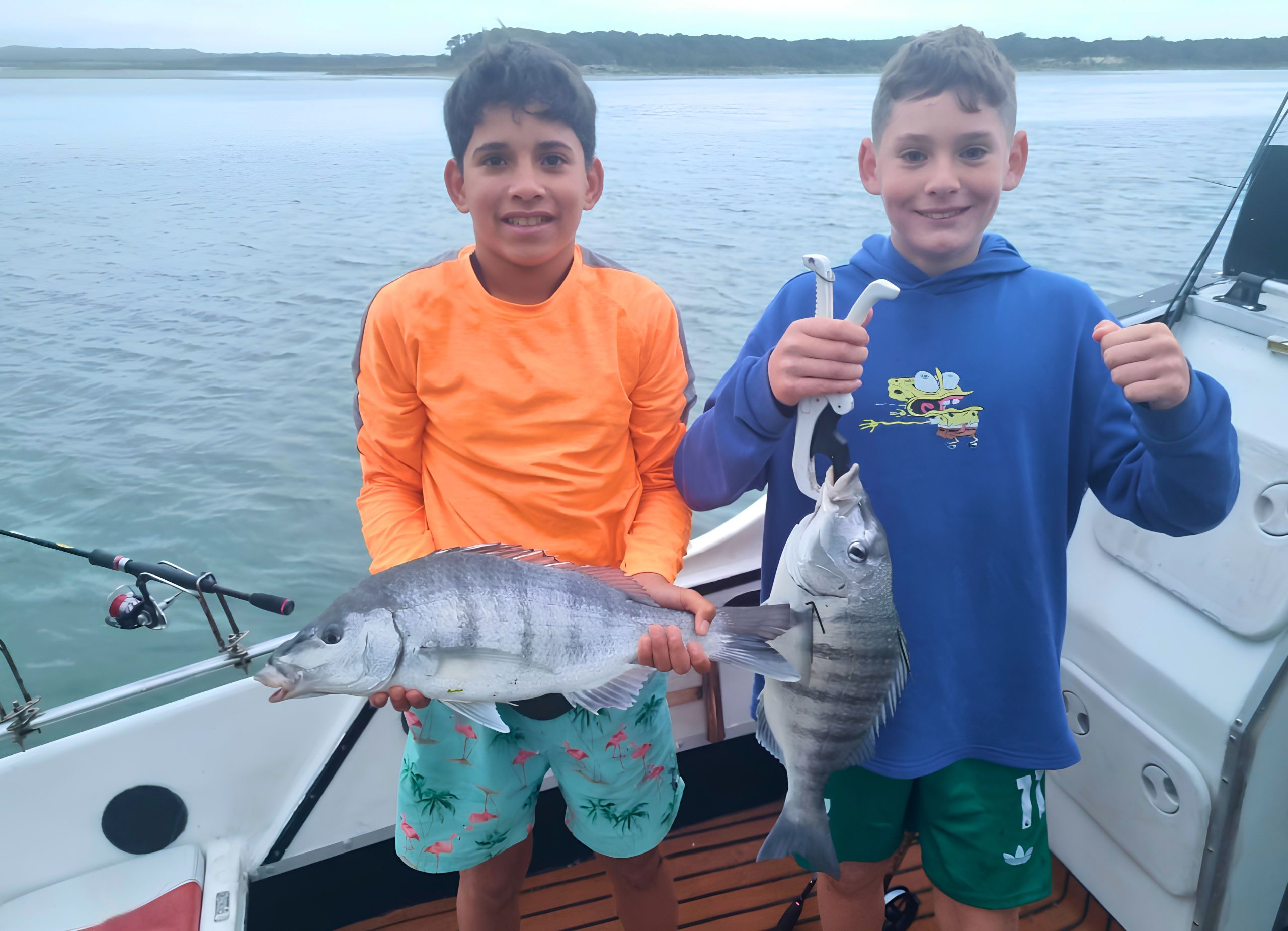 kids fishing Hermanus